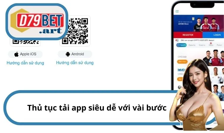 Thủ tục tải app siêu dễ với vài bước